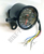 Speedometer with lights for Honda XR and XLR - COMPTEUR ROND NOIR AVEC TEMOIN